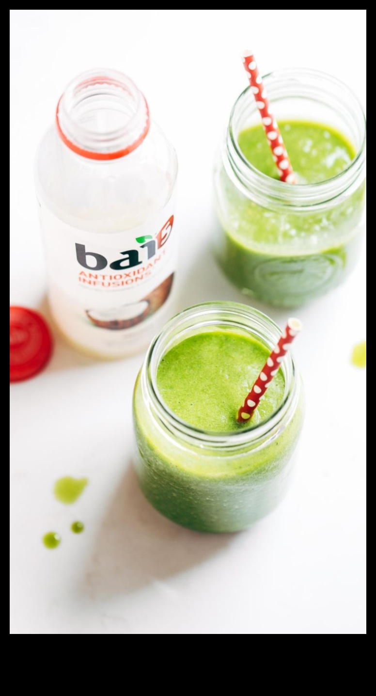 Yeşil İnfüzyonlar: Smoothie Bardağınızda Yaratıcı Kombinasyonları Keşfedin